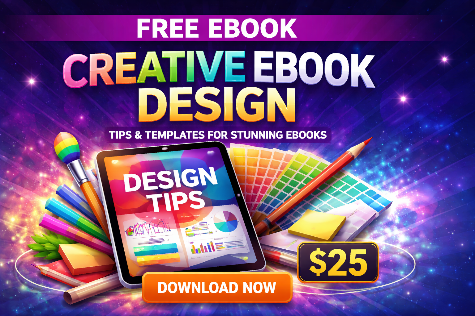🎨 Creative eBook Design – Turn Ideas Into Stunning Digital Products