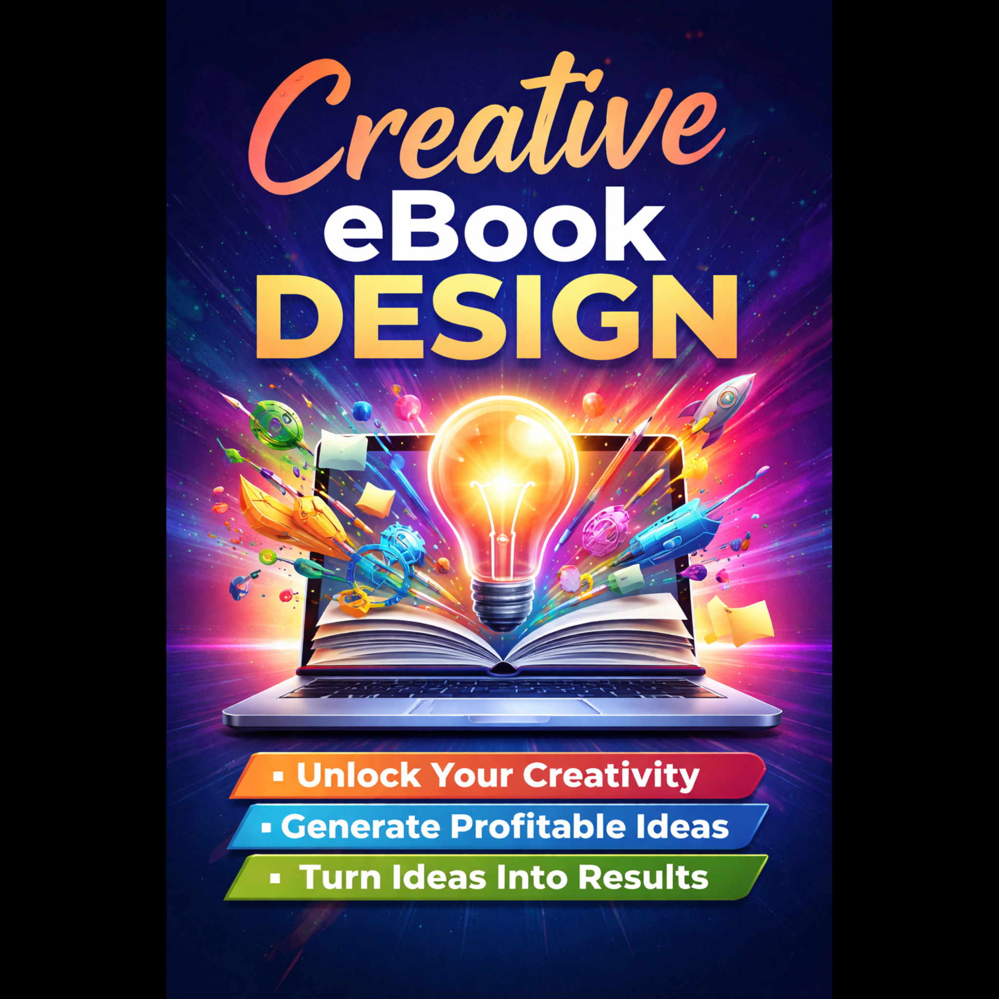 🎨 Creative eBook Design – Turn Ideas Into Stunning Digital Products